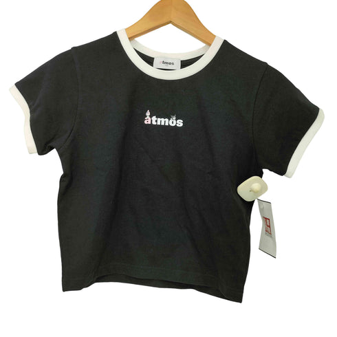アトモスピンク ATMOS PINK 25SS Ringer Neck T-shirt レディース