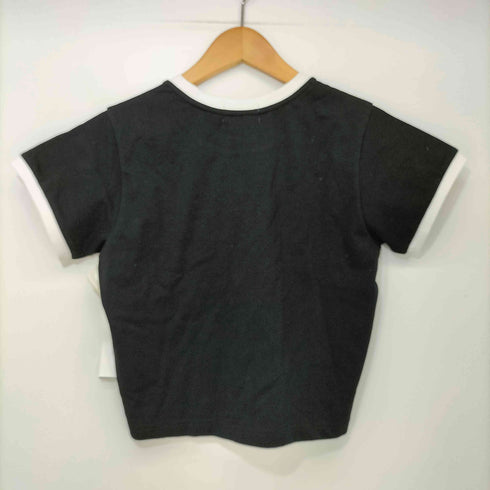 アトモスピンク ATMOS PINK 25SS Ringer Neck T-shirt レディース
