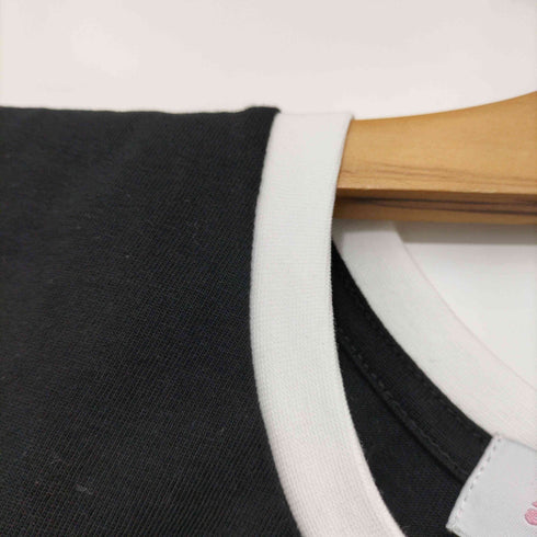 アトモスピンク ATMOS PINK 25SS Ringer Neck T-shirt レディース