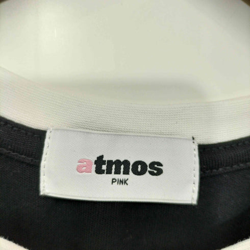 アトモスピンク ATMOS PINK 25SS Ringer Neck T-shirt レディース