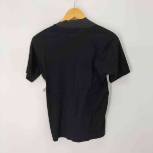 ブラックレーベルクレストブリッジ BLACK LABEL CRESTBRIDGE 切り替えデザイン半袖Tシャツ メンズ JPN:M
