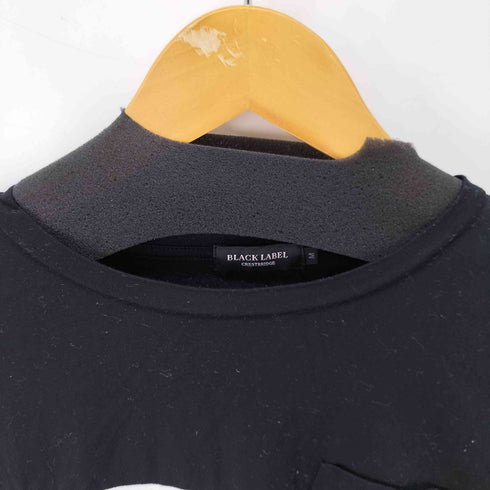 ブラックレーベルクレストブリッジ BLACK LABEL CRESTBRIDGE 切り替えデザイン半袖Tシャツ メンズ JPN:M