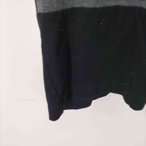 ブラックレーベルクレストブリッジ BLACK LABEL CRESTBRIDGE 切り替えデザイン半袖Tシャツ メンズ JPN:M