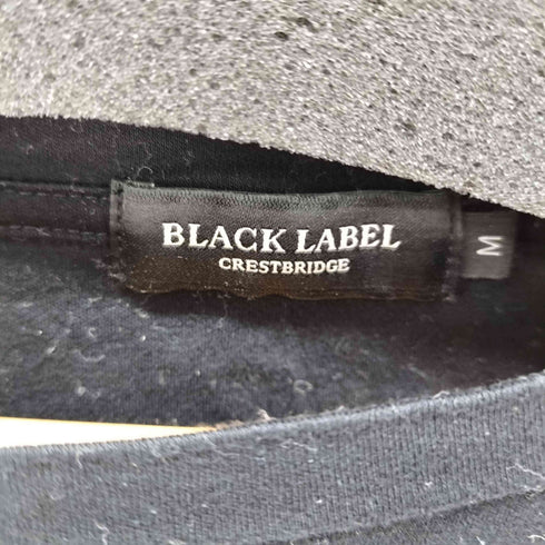 ブラックレーベルクレストブリッジ BLACK LABEL CRESTBRIDGE 切り替えデザイン半袖Tシャツ メンズ JPN:M