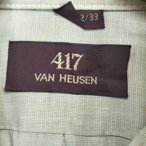 ヴァンヒューゼン VAN HEUSEN 417 70S TRADITIONALIST メンズ 15 -1/2