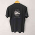 オールスポーツ ALL sport USA製 フェード 鉄道プリント クルーネック半袖Tシャツ メンズ import:M