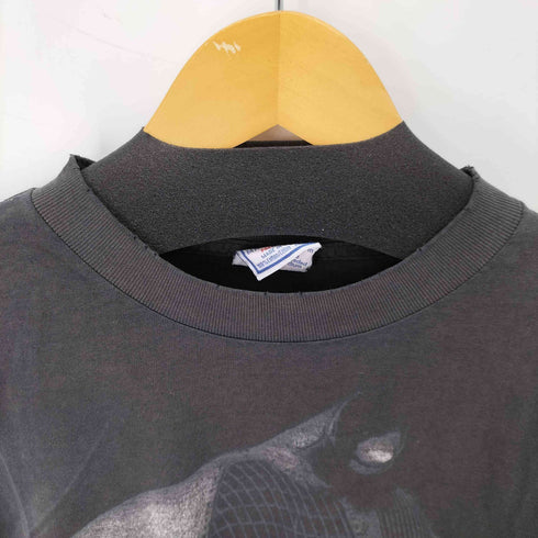 オールスポーツ ALL sport USA製 フェード 鉄道プリント クルーネック半袖Tシャツ メンズ import:M