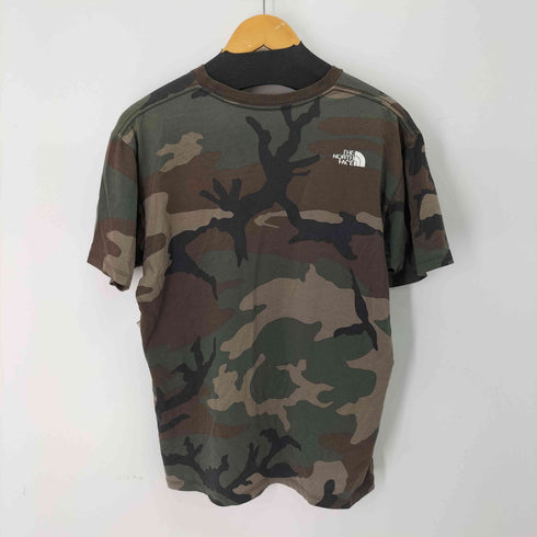 ザノースフェイス THE NORTH FACE ワンポイントロゴ カモ柄 シャツ メンズ