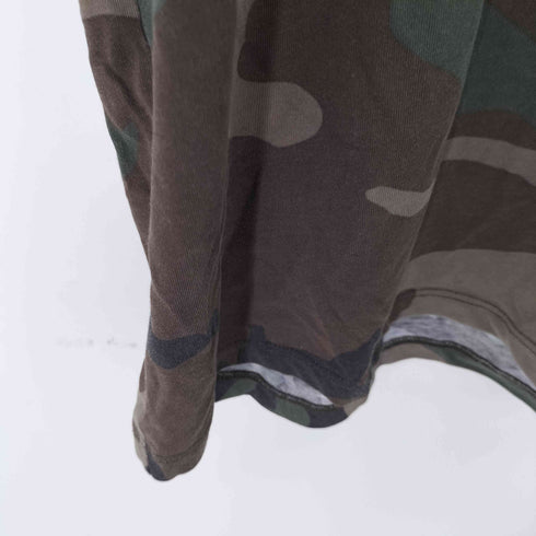 ザノースフェイス THE NORTH FACE ワンポイントロゴ カモ柄 シャツ メンズ