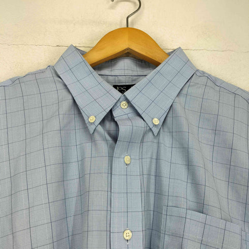 ジョスエーバンク Jos A Bank ウィンドーペーンチェックボタンダウンシャツ メンズ 18 1/2-34