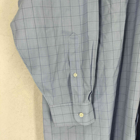ジョスエーバンク Jos A Bank ウィンドーペーンチェックボタンダウンシャツ メンズ 18 1/2-34