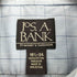 ジョスエーバンク Jos A Bank ウィンドーペーンチェックボタンダウンシャツ メンズ 18 1/2-34