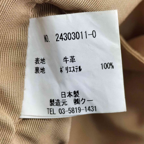 CAL 2WAYレザーバッグ レディース