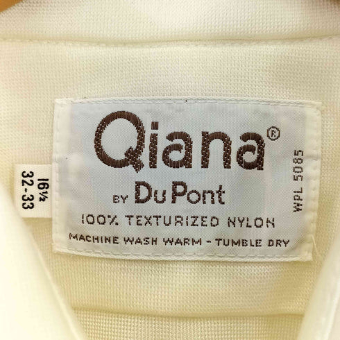 Qiana 70s BY Du Pont ナイロンシャツ メンズ 161/2