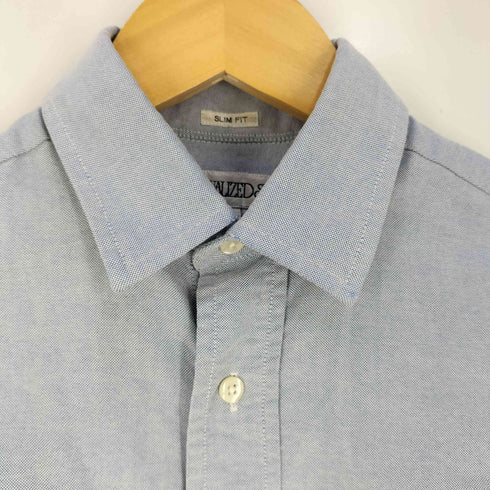 インディヴィジュアライズドシャツ individualized shirts SLIM FIT オックスフォードボタンシャツ レディース 32