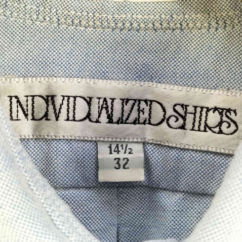 インディヴィジュアライズドシャツ individualized shirts SLIM FIT オックスフォードボタンシャツ レディース 32