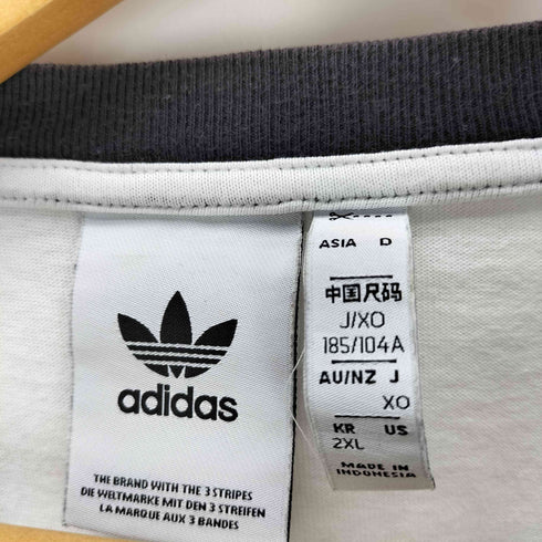 アディダス adidas 3 STRIPES 3 ストライプ Tシャツ メンズ 2XL