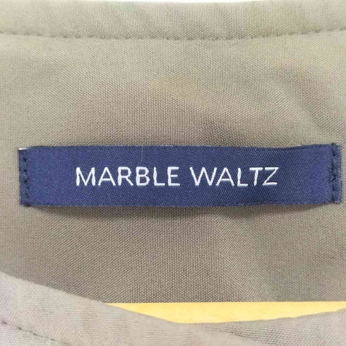 マーブルワルツ MARBLE WALTZ ノーカラー キルティングシームレスダウンジャケット レディース JPN:M