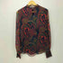 ローレンラルフローレン LAUREN RALPH LAUREN ペイズリー柄 シアー ブラウス レディース import:M