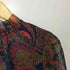 ローレンラルフローレン LAUREN RALPH LAUREN ペイズリー柄 シアー ブラウス レディース import:M