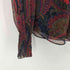 ローレンラルフローレン LAUREN RALPH LAUREN ペイズリー柄 シアー ブラウス レディース import:M