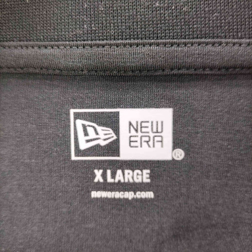 ニューエラ NEW ERA バックプリント 半袖 Tシャツ 水陸両用 吸汗速乾 UVケア メンズ import:XL