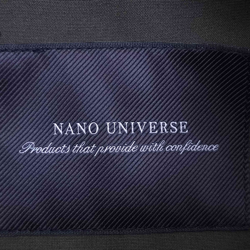 ナノユニバース NANO universe スタンダードショートモッズブルゾン メンズ JPN:L