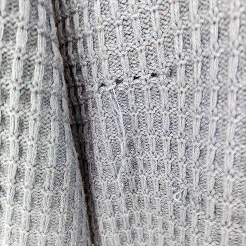 エンダープロダクツ ENDER PRODUCTS 3Dコードヤーンダメージニット ビッグシルエットポロシャツ メンズ import:L