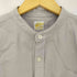 バーンズ アウト フィッターズ BARNS OUT FITTERS コットン バンドカラー シャツ メンズ JPN:1