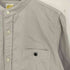 バーンズ アウト フィッターズ BARNS OUT FITTERS コットン バンドカラー シャツ メンズ JPN:1