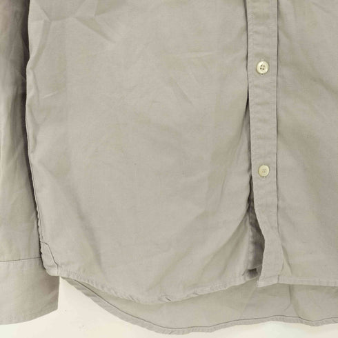 バーンズ アウト フィッターズ BARNS OUT FITTERS コットン バンドカラー シャツ メンズ JPN:1