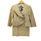 アルマーニコレツィオーニ ARMANI COLLEZIONI SILK SHANTUNG SKIRT SUIT レディース 42