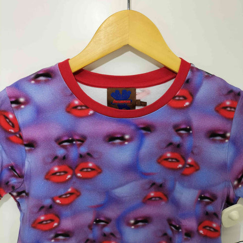 マークジェイコブス heaven by marc jacobs 21SS PUPLE FACES TEE レディース import:S