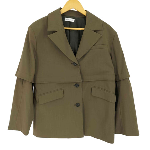 メゾンスペシャル MAISON SPECIAL 22AW マルチ カット ジャケット テーラード ジャケット レディース JPN:36