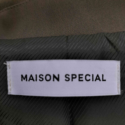 メゾンスペシャル MAISON SPECIAL 22AW マルチ カット ジャケット テーラード ジャケット レディース JPN:36