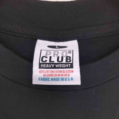 プロクラブ PRO CLUB BOX LOGO S/S TEE メンズ L