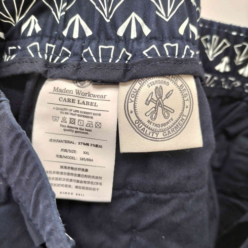 KaraKu RN刺繍ロゴ イージーワークパンツ メンズ XXL