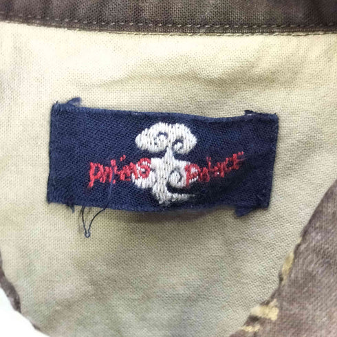 パラスパレス PALLAS PALACE 花柄 コットンシャツ メンズ JPN:3