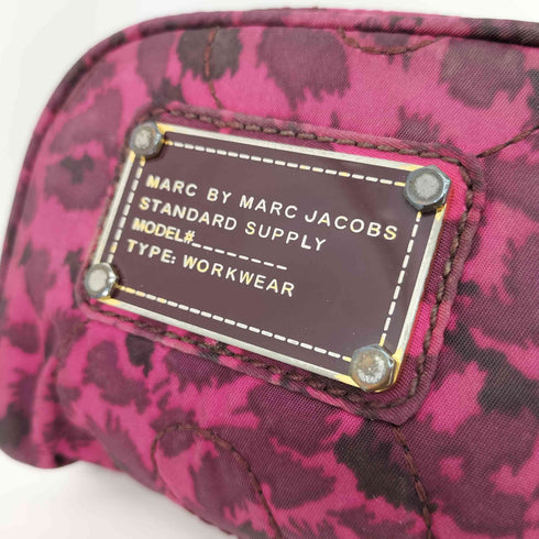 マークジェイコブス MARC JACOBS フロントロゴプレート ミニポーチ レディース