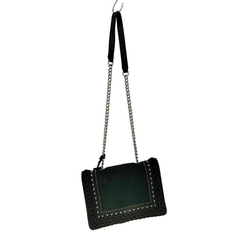 ザラ ZARA WOMAN スウェード チェーン トートバック レディース