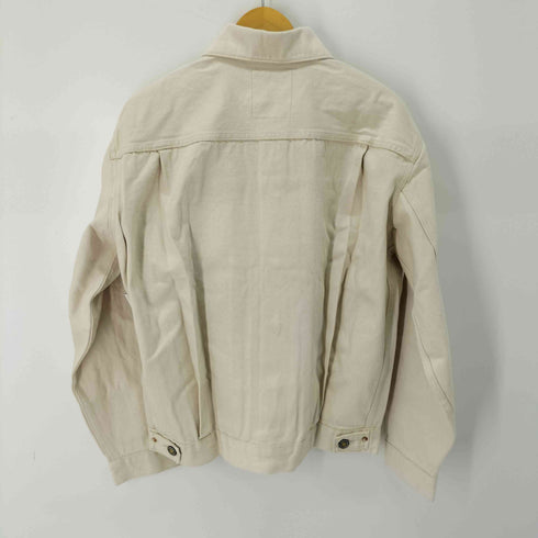 KaraKu ホワイトデニムジャケット メンズ 3XL