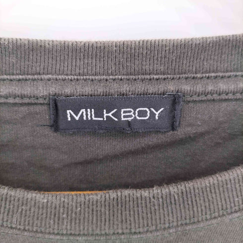 ミルクボーイ MILKBOY PUNK ALIEN BIG ロンTEE メンズ