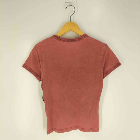 アクネストゥディオズ ACNE STUDIOS フェードロゴ タイトフィット クルーネック Tシャツ レディース XXS