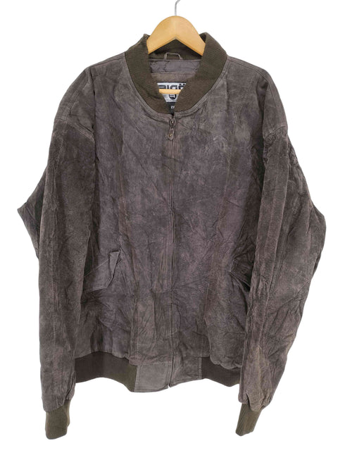 RIGO スウェードジップアップブルゾン メンズ 2XL