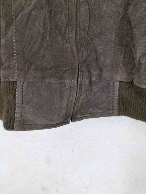 RIGO スウェードジップアップブルゾン メンズ 2XL