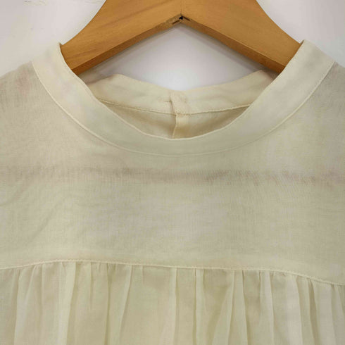 ドットアンドストライプスチャイルドウーマン Dot&Stripes CHILD WOMAN コットン パフスリーブ 長袖ブラウス レディース FREE