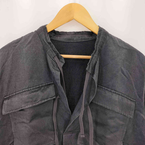 POSTELEGANT WOOL SILK CRASH SATIN TOP シャツ レディース JPN:36