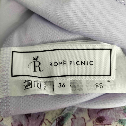 ロペピクニック Rope Picnic 甘め小花柄5分袖ワンピース レディース JPN:36