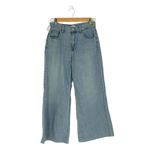 ユニクロ UNIQLO ドレープワイドフレアジーンズ レディース 25
