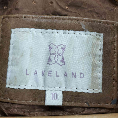 LAKELAND レザージップブルゾン レディース 10